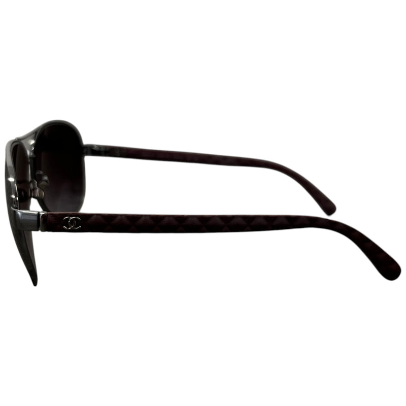 Women's Aviator 4204 Sunglasses Burgundy