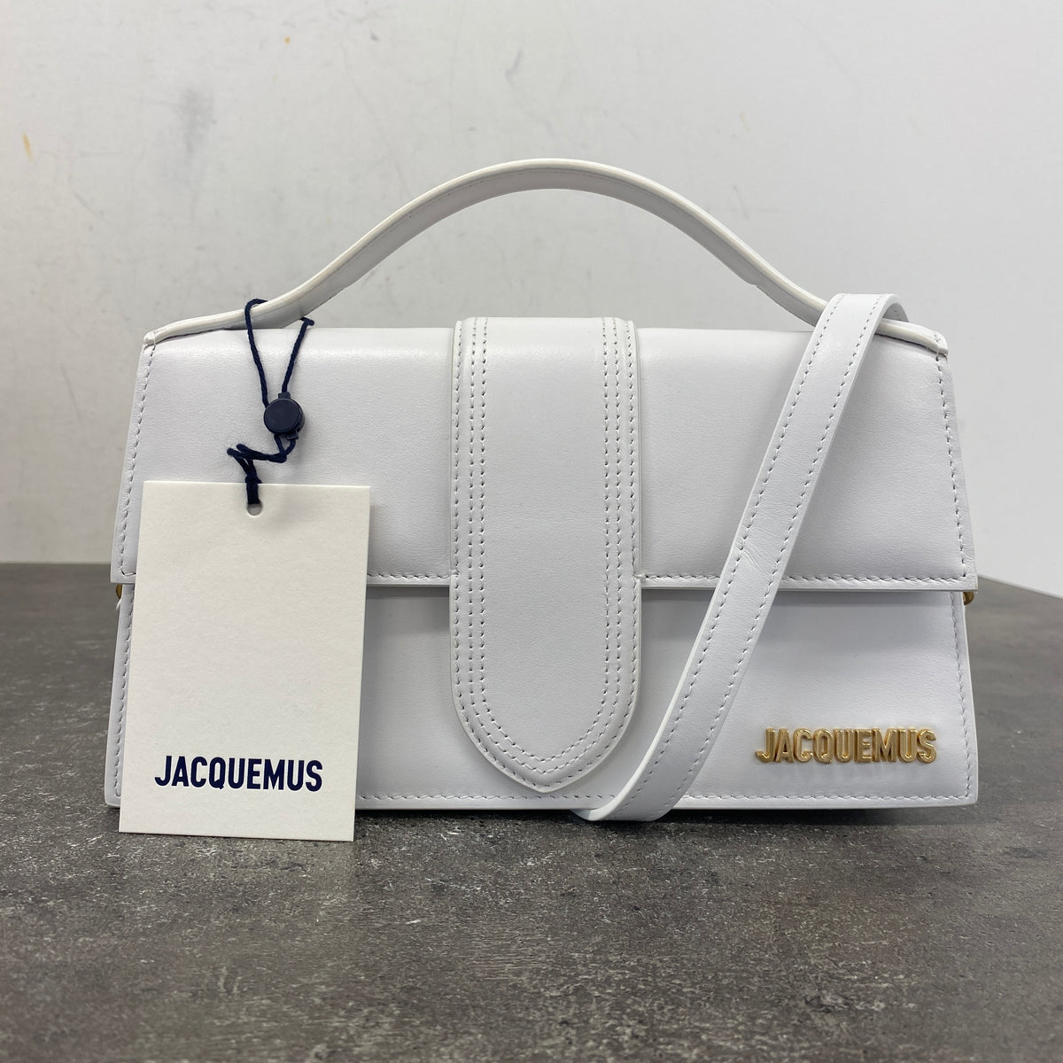 Women's Large Le Bambino Handbag White - Photo 9