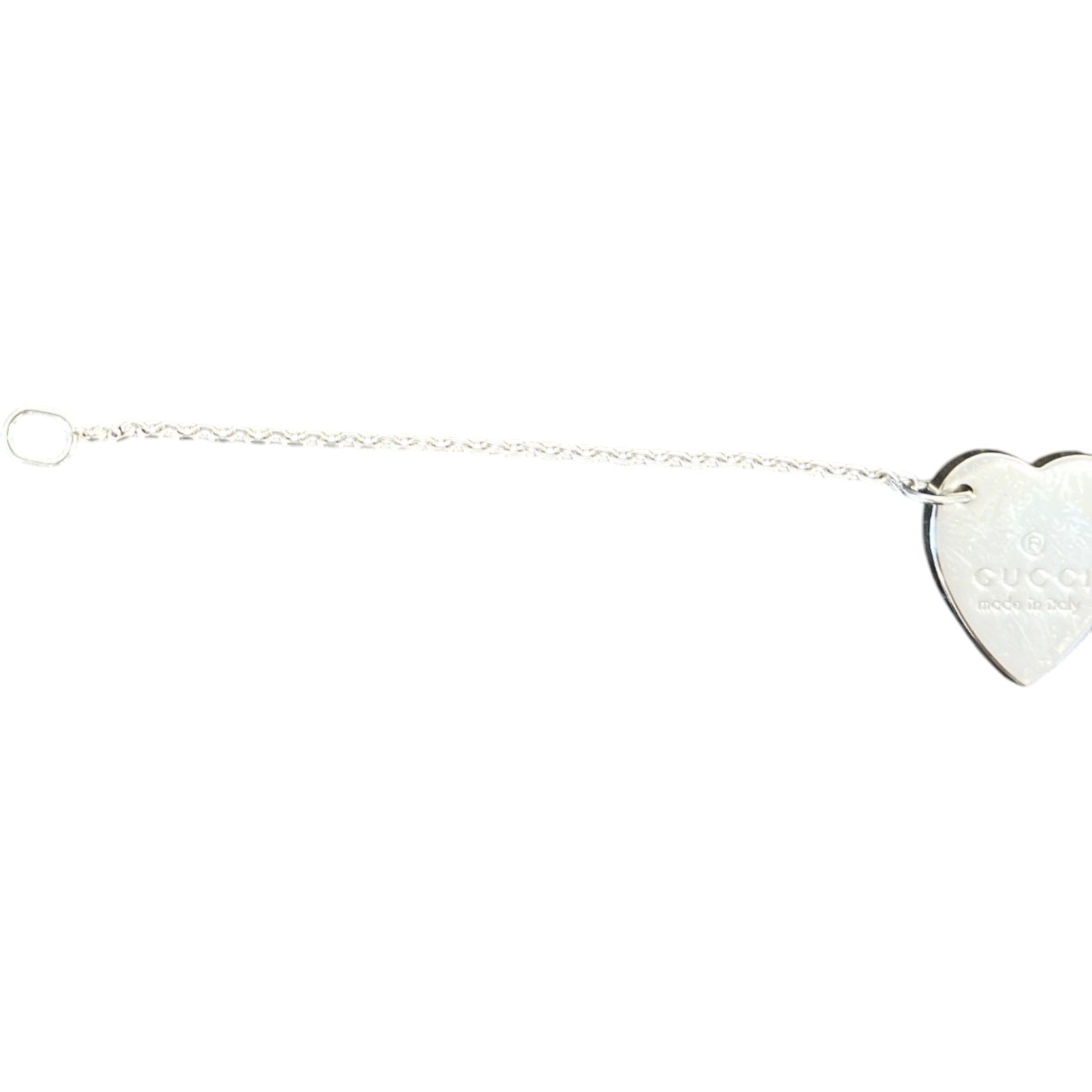 Women's Heart Trademark Bracelet Silver - Photo 6