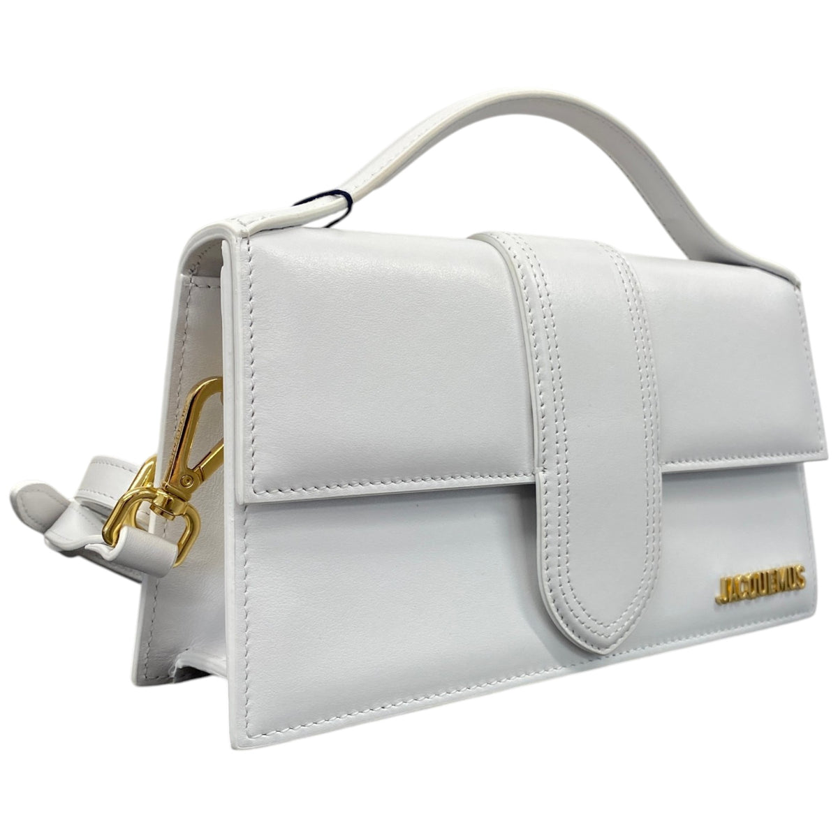 Women's Large Le Bambino Handbag White - Photo 4