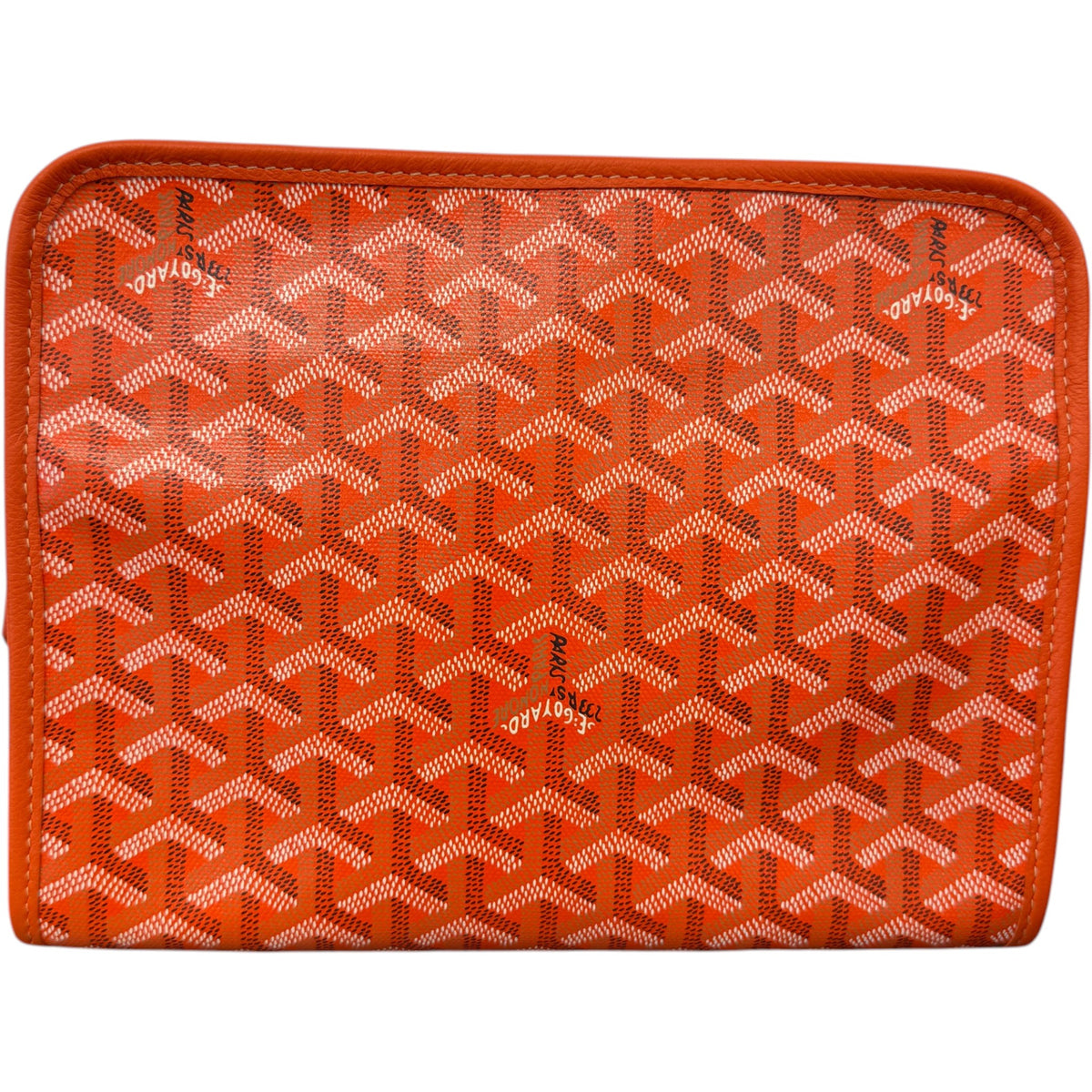 Men's Jouvence MM Toiletry Bag Orange - Photo 2