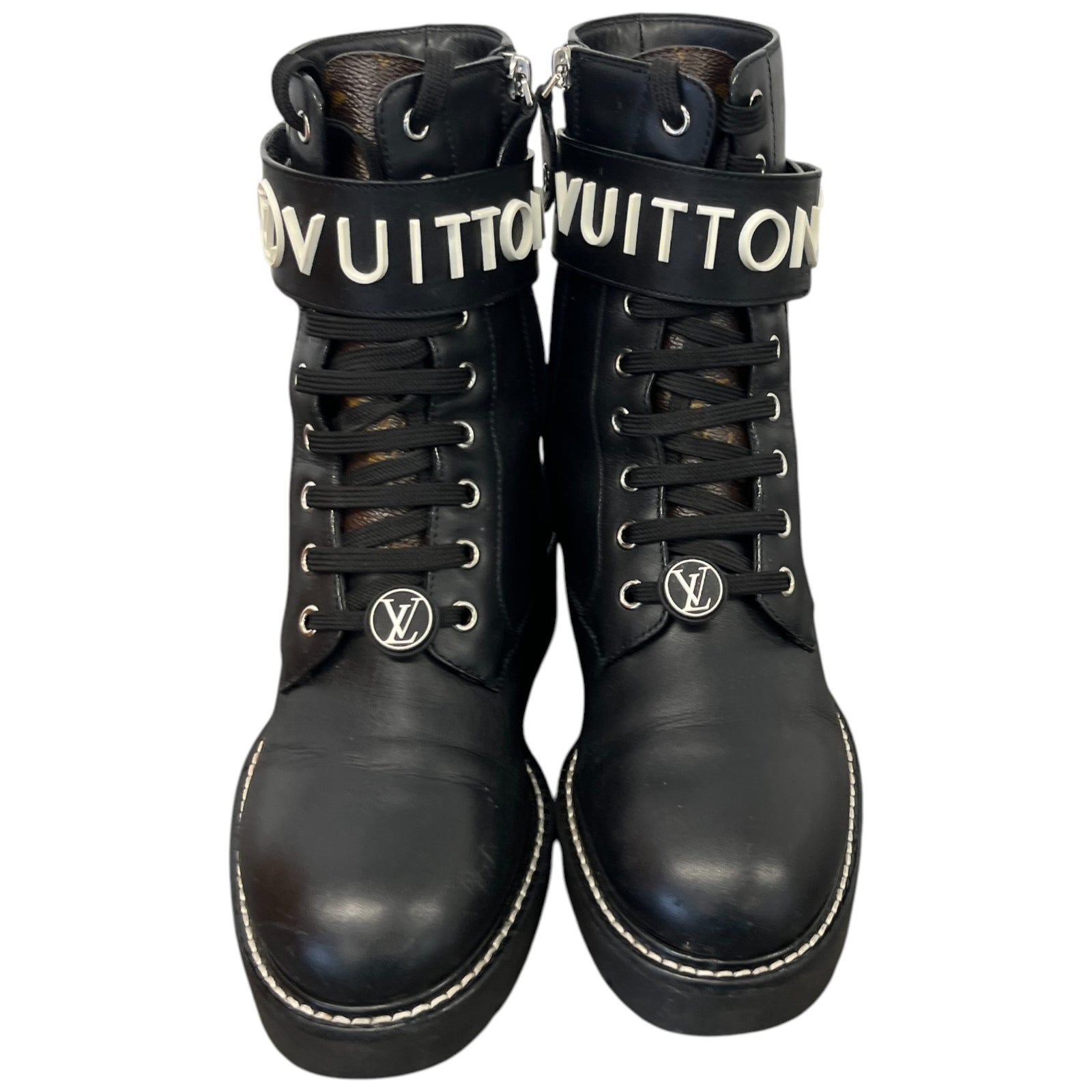 Women's Territory Flat Ranger Boots Black Size EU 37 / UK 4 - Photo 6
