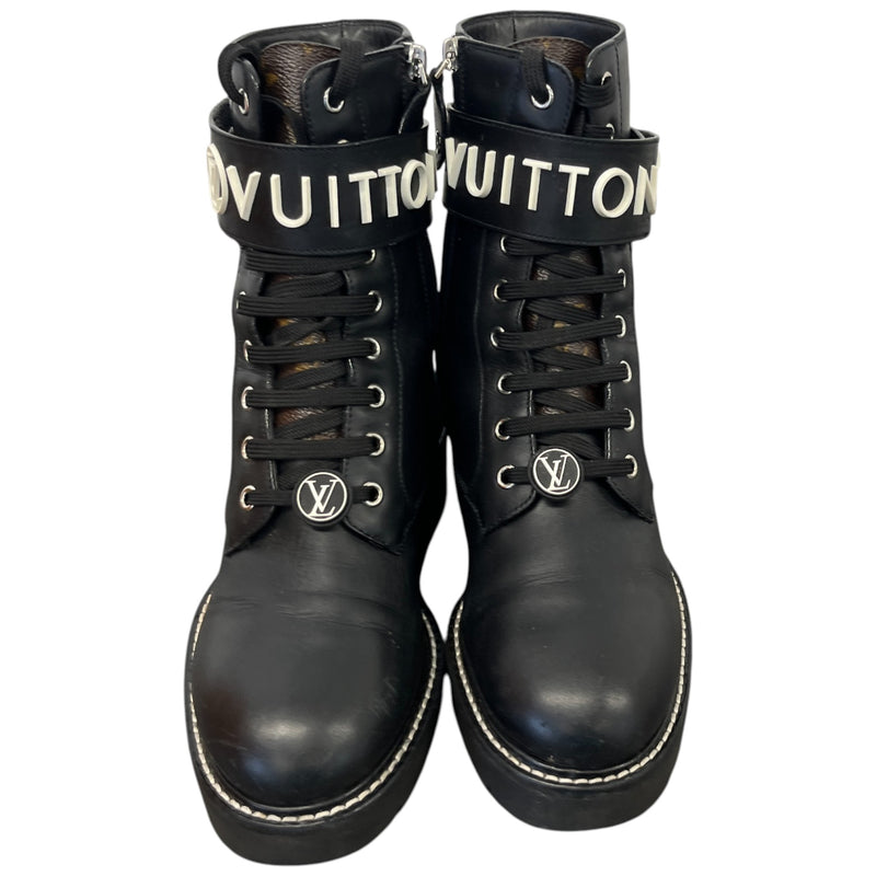 Women's Territory Flat Ranger Boots Black Size EU 37 / UK 4