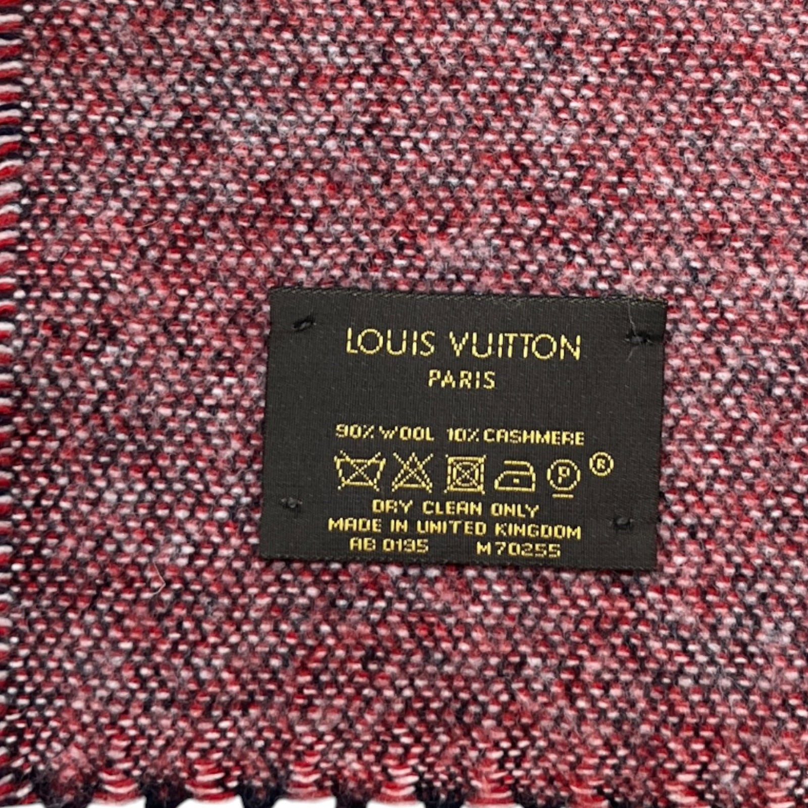 Men's Lv Scarf Navy - Photo 6