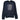 Men's Leather Detailing Logo Sweatshirt Navy Size L