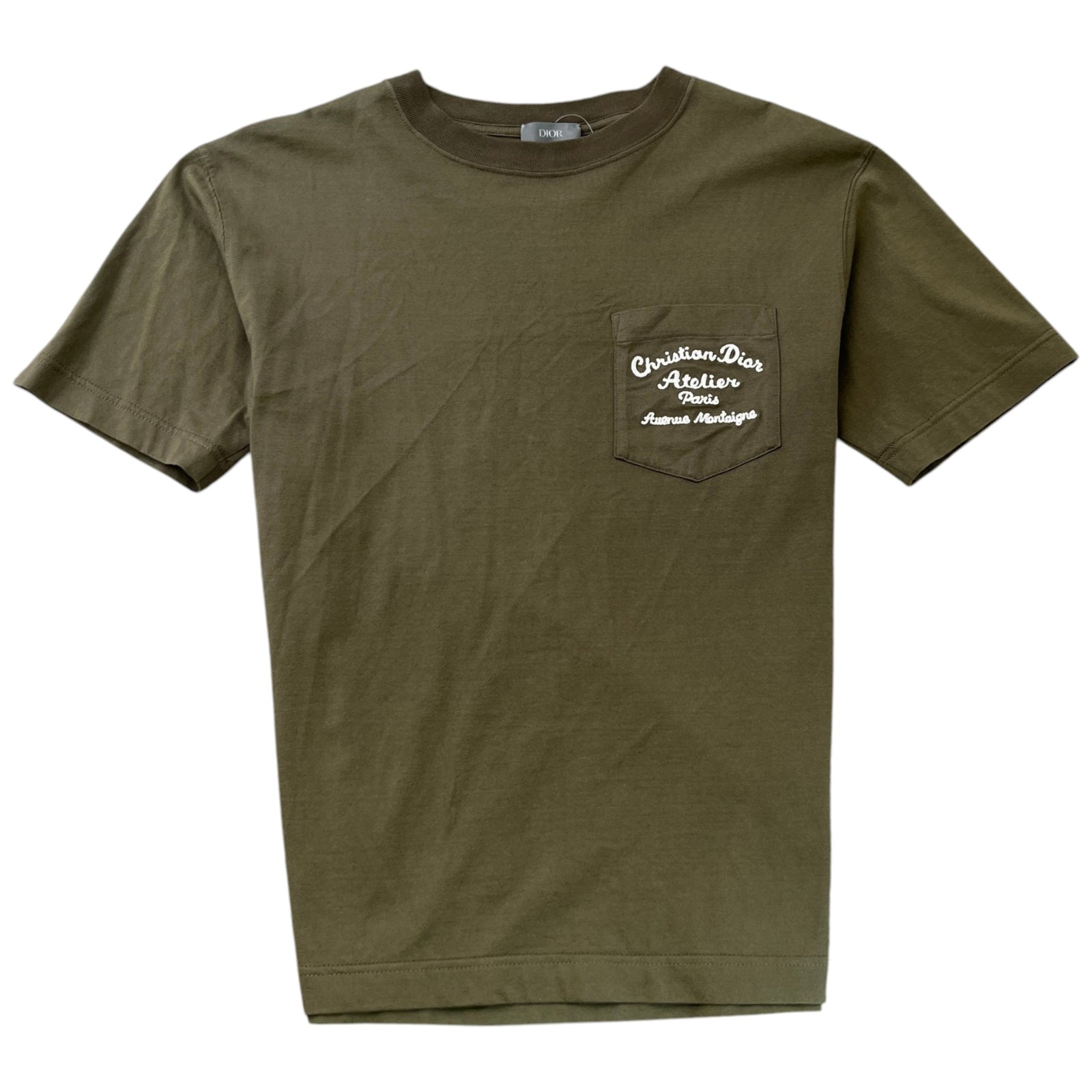 Men's Atelier T-Shirt Green Size XS - Photo 1