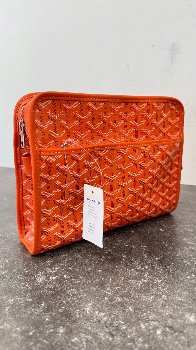 Men's Jouvence MM Toiletry Bag Orange