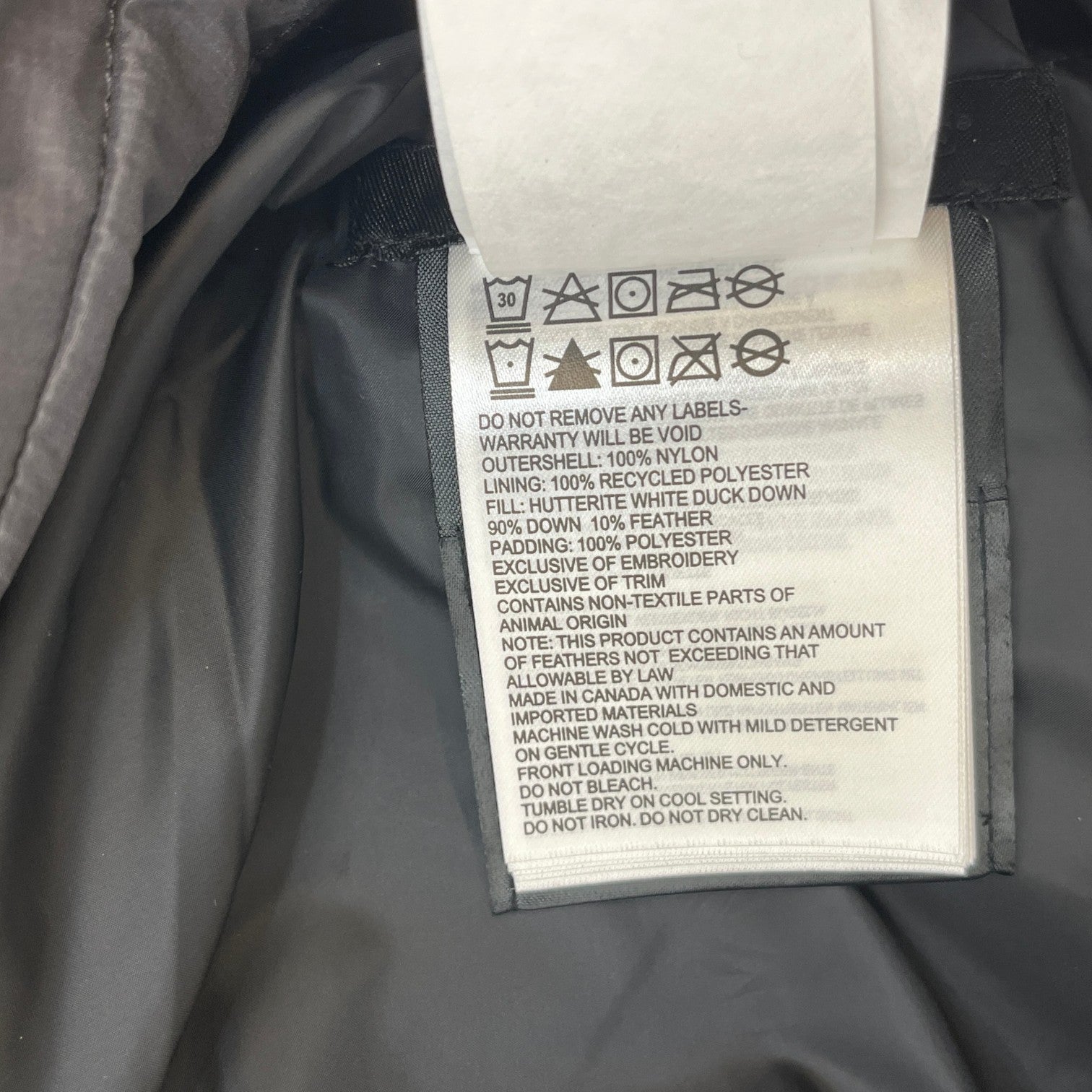 Men's Brookvale Down Jacket Grey Size XL - Photo 9