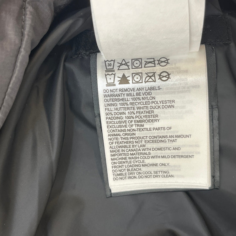 Men's Brookvale Down Jacket Grey Size XL