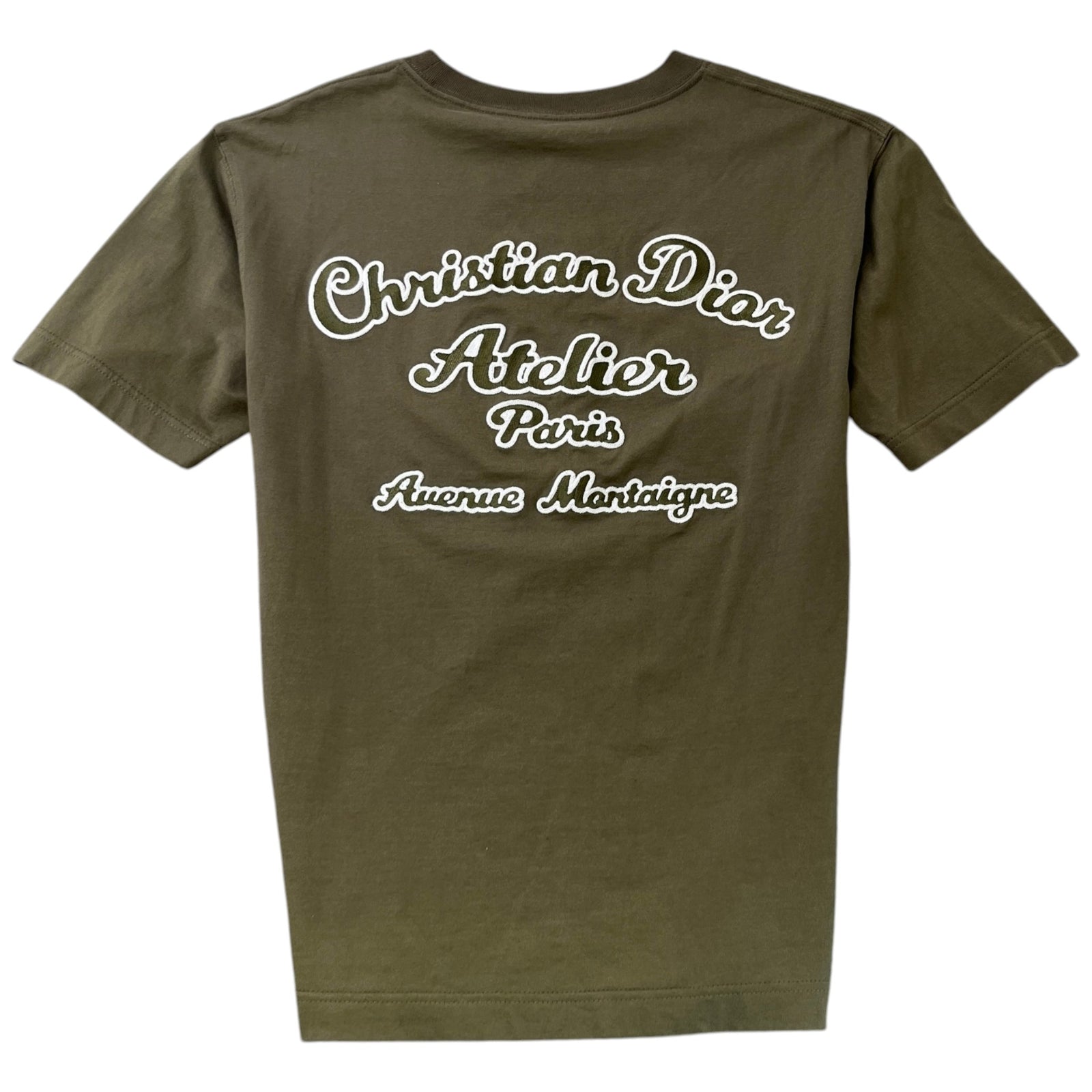 Men's Atelier T-Shirt Green Size XS - Photo 2