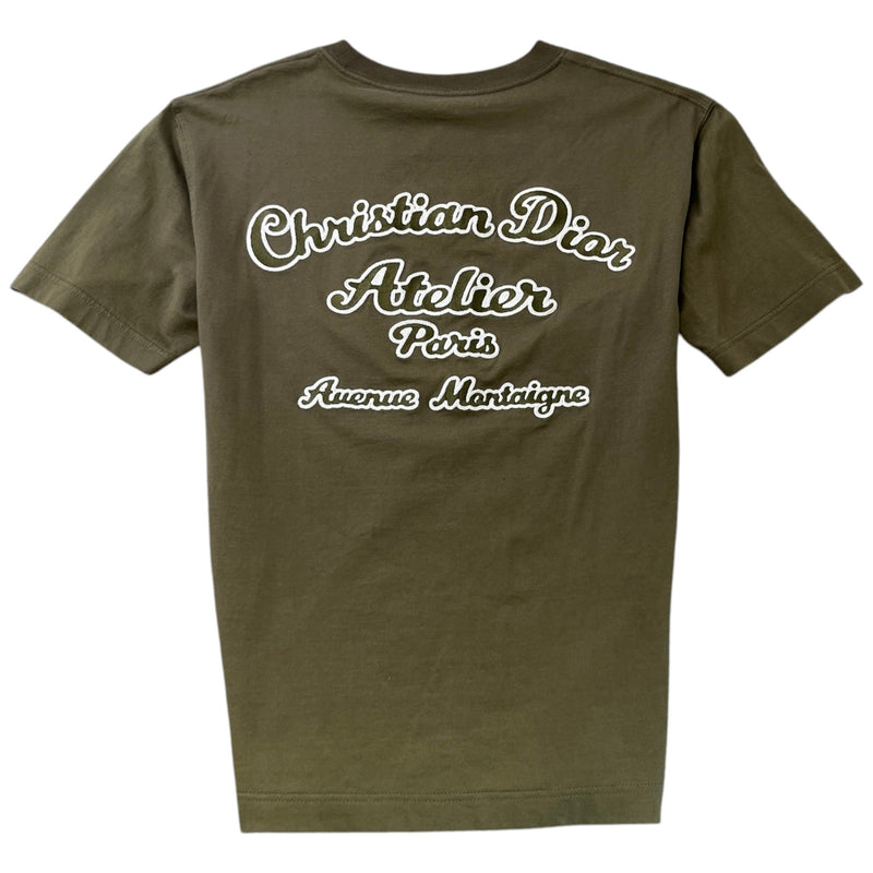 Men's Atelier T-Shirt Green Size XS