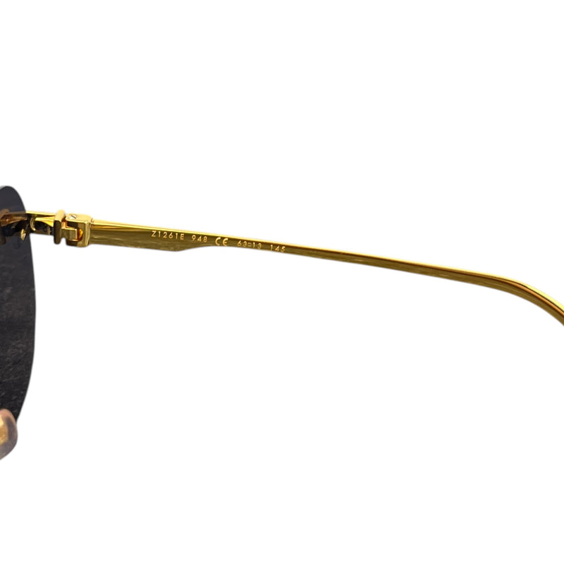 Men's LV Ash Sunglasses Gold