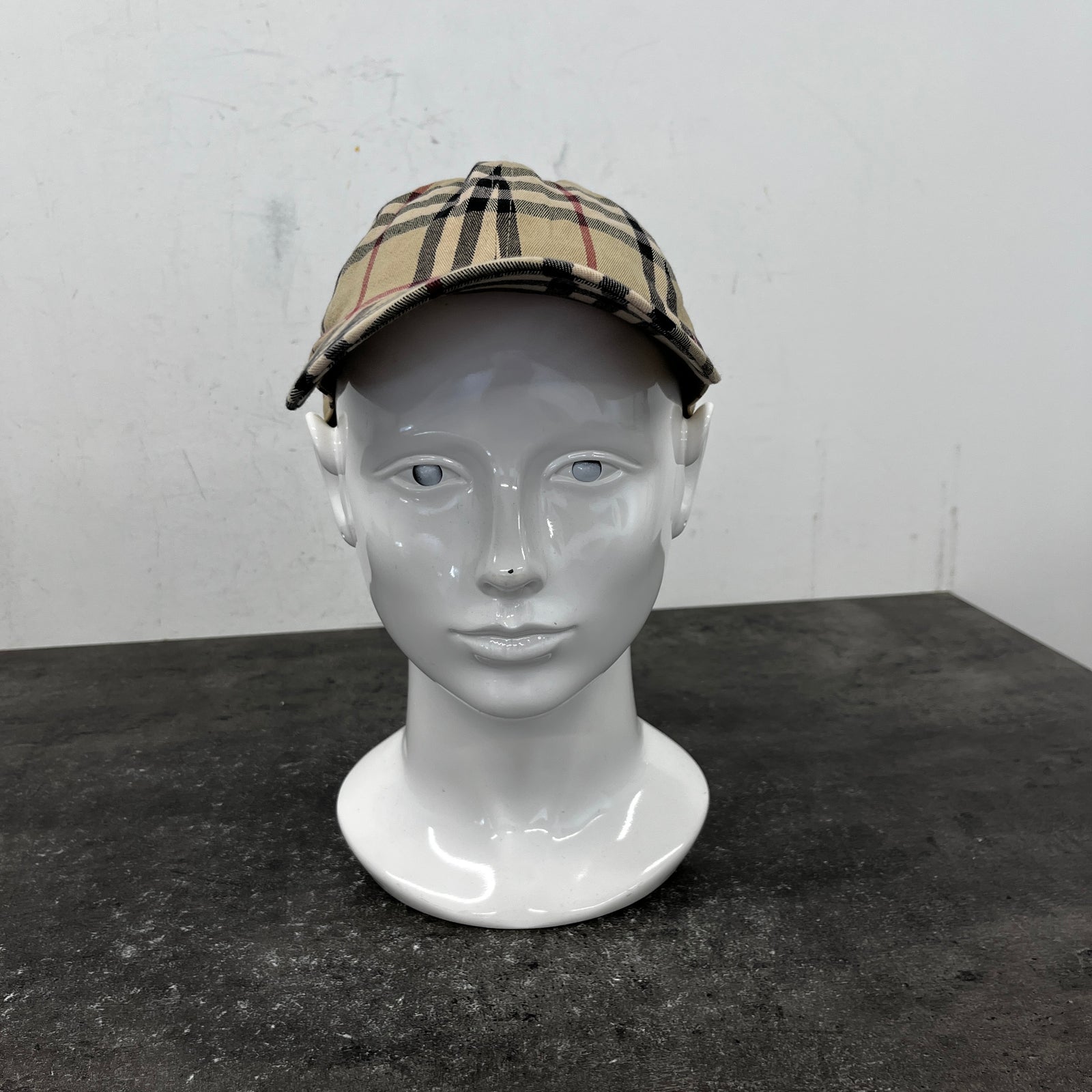 Men's Nova Check Hat Beige - Photo 8