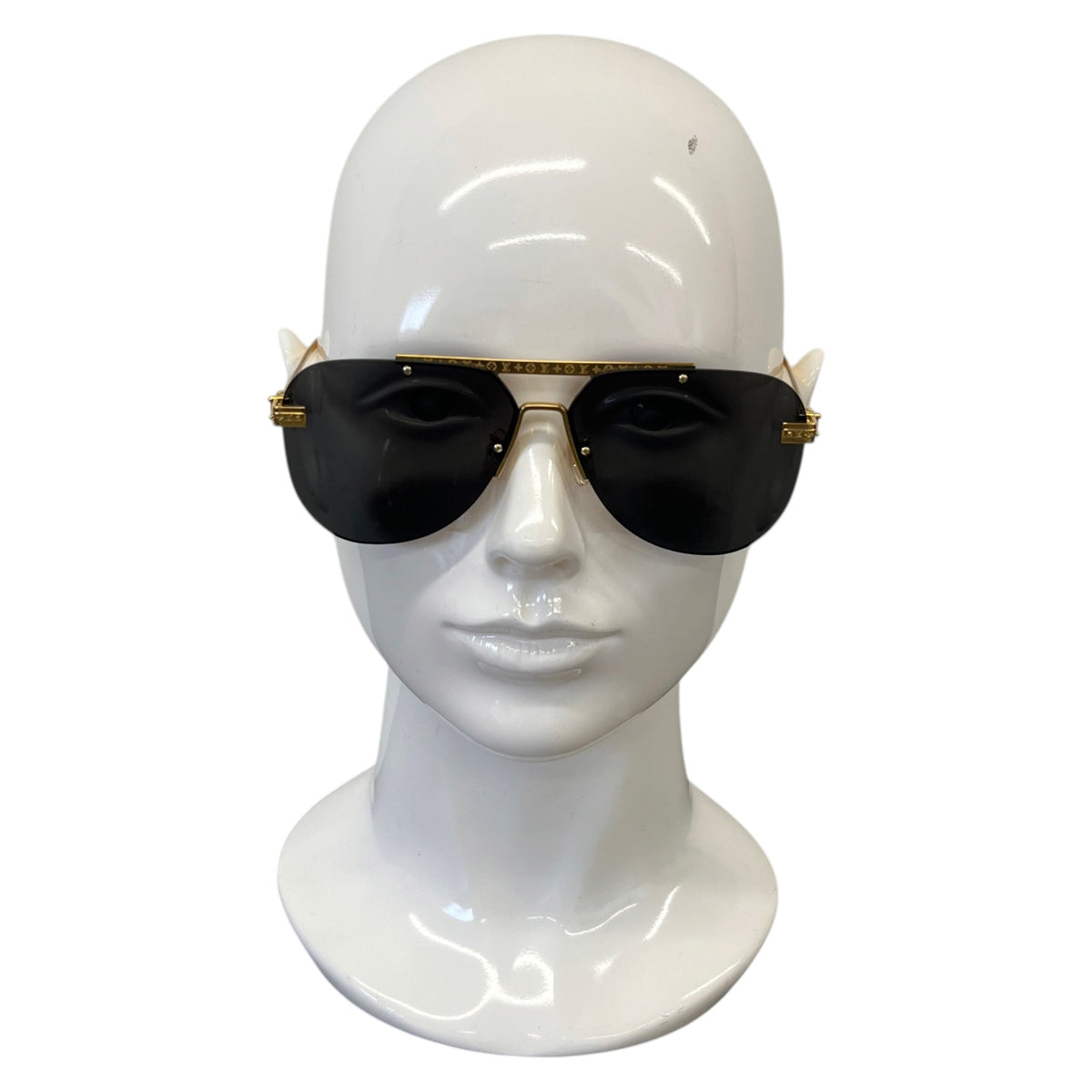 Men's LV Ash Sunglasses Gold - Photo 2