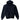 Men's Oblique Towelling Hoodie Black Size XS