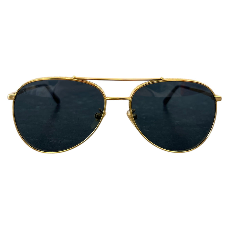 Men's Catch Pilot Sunglasses Gold