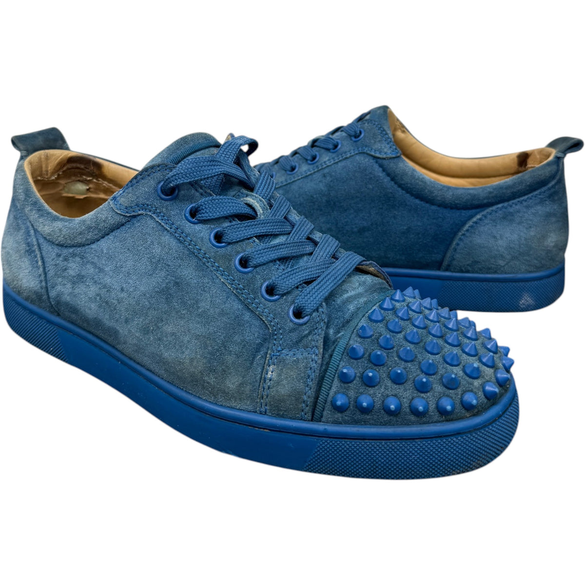Men's Louis Spikes Low Trainers Blue Size UK 7 / EU 41 - Photo 3