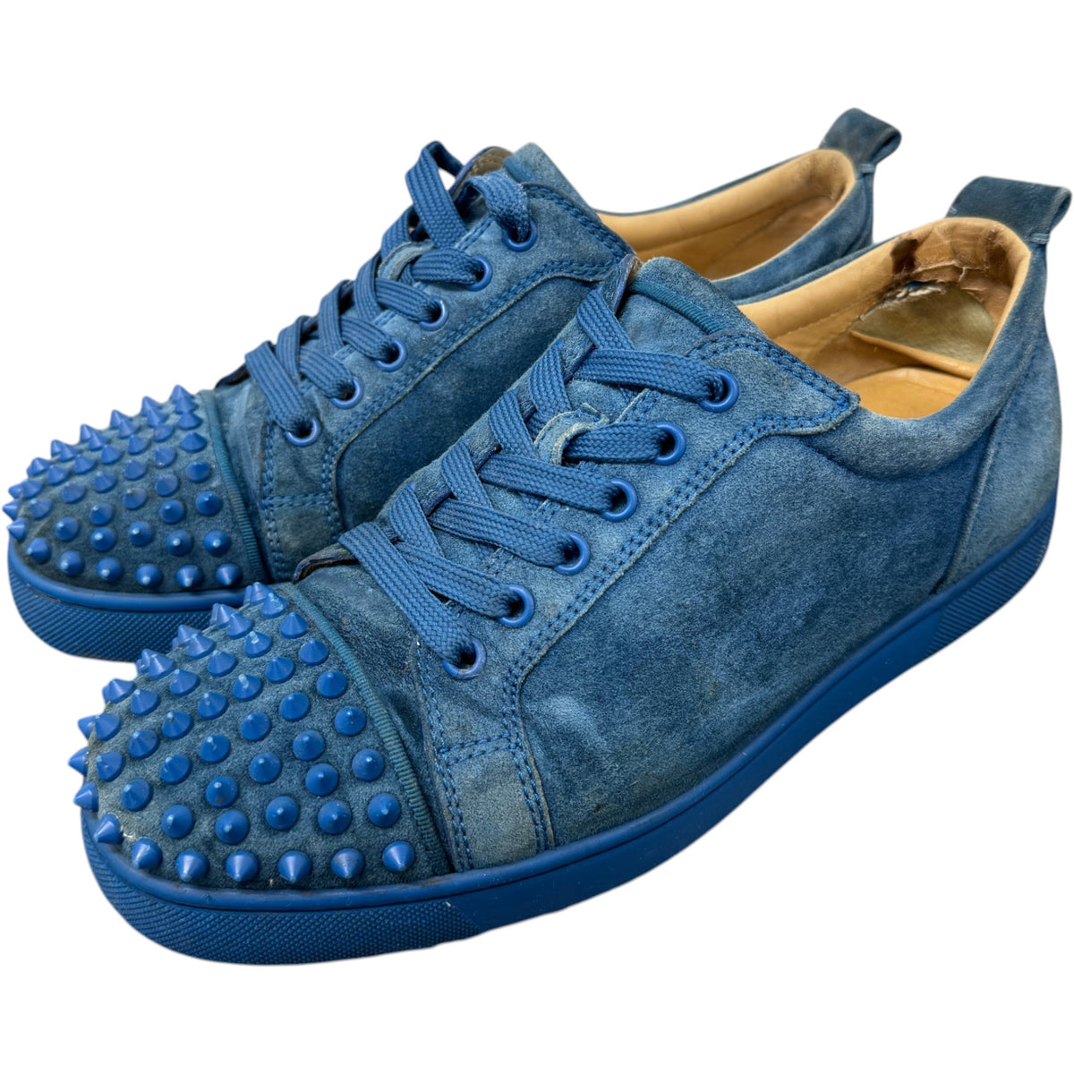 Men's Louis Spikes Low Trainers Blue Size UK 7 / EU 41 - Photo 7