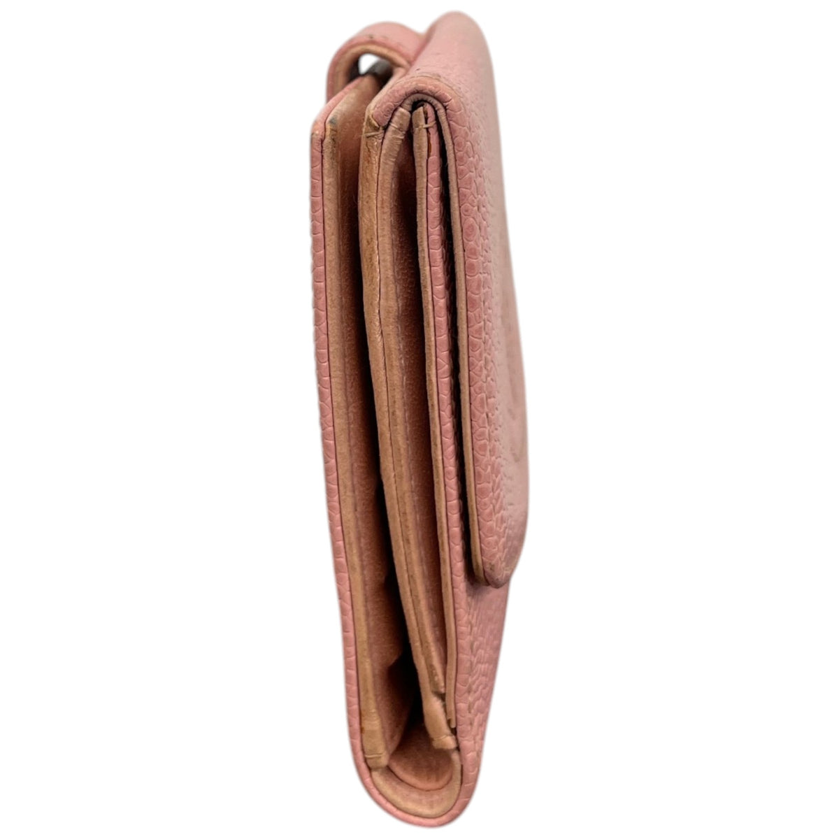 Women's CC Logo Caviar Purse Pink - Photo 6