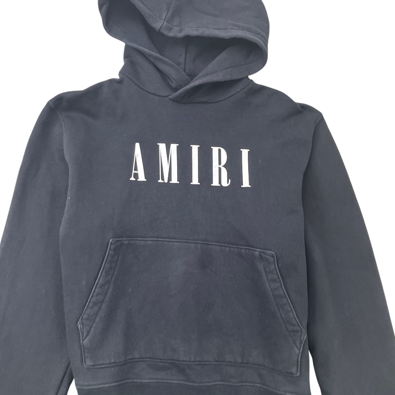 Men's Logo Print Hoodie Black Size XL - Photo 5