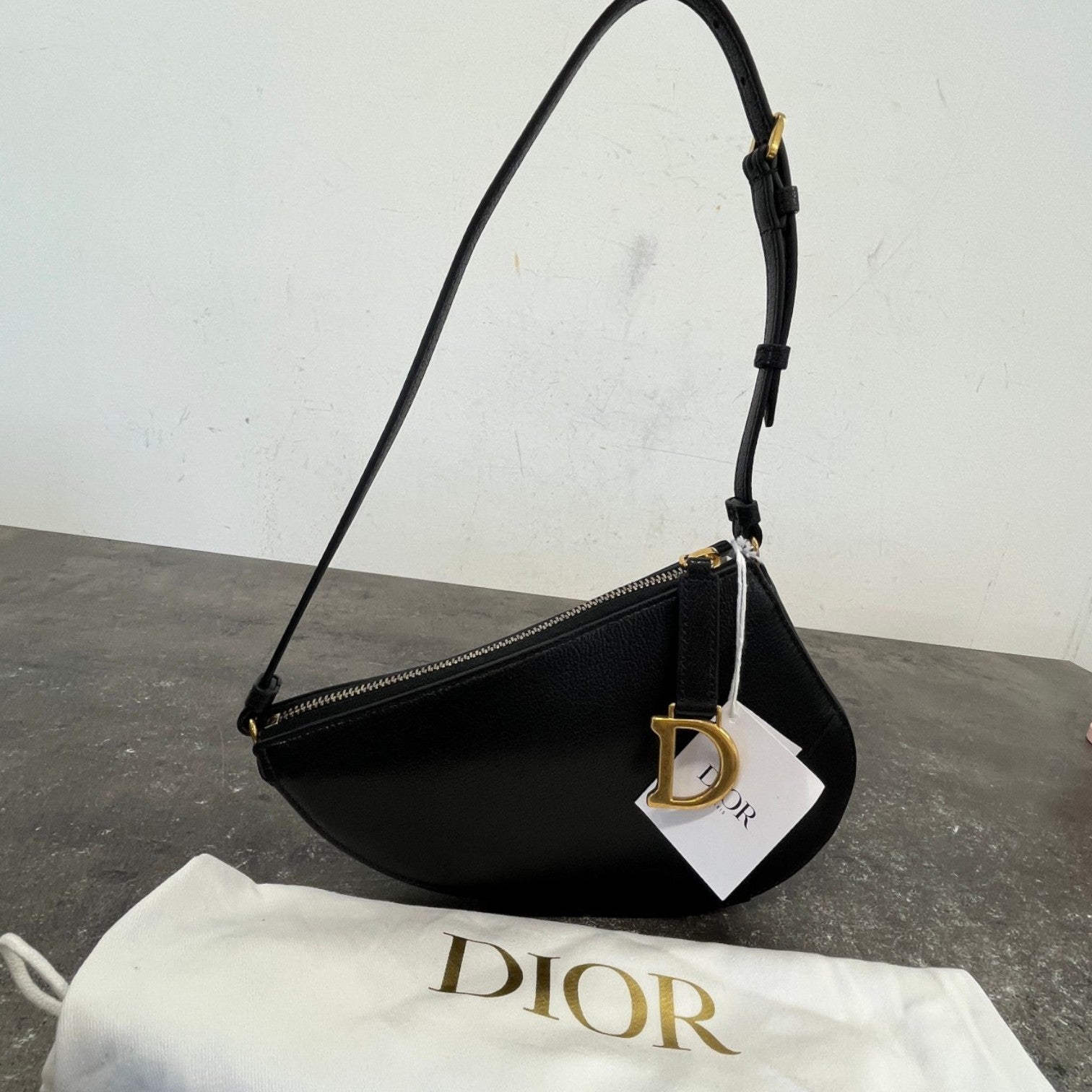 Women's Saddle Pouch Bag Black - Photo 13