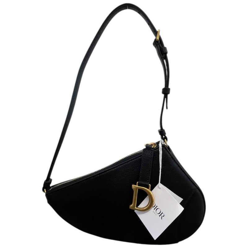 Women's Saddle Pouch Bag Black