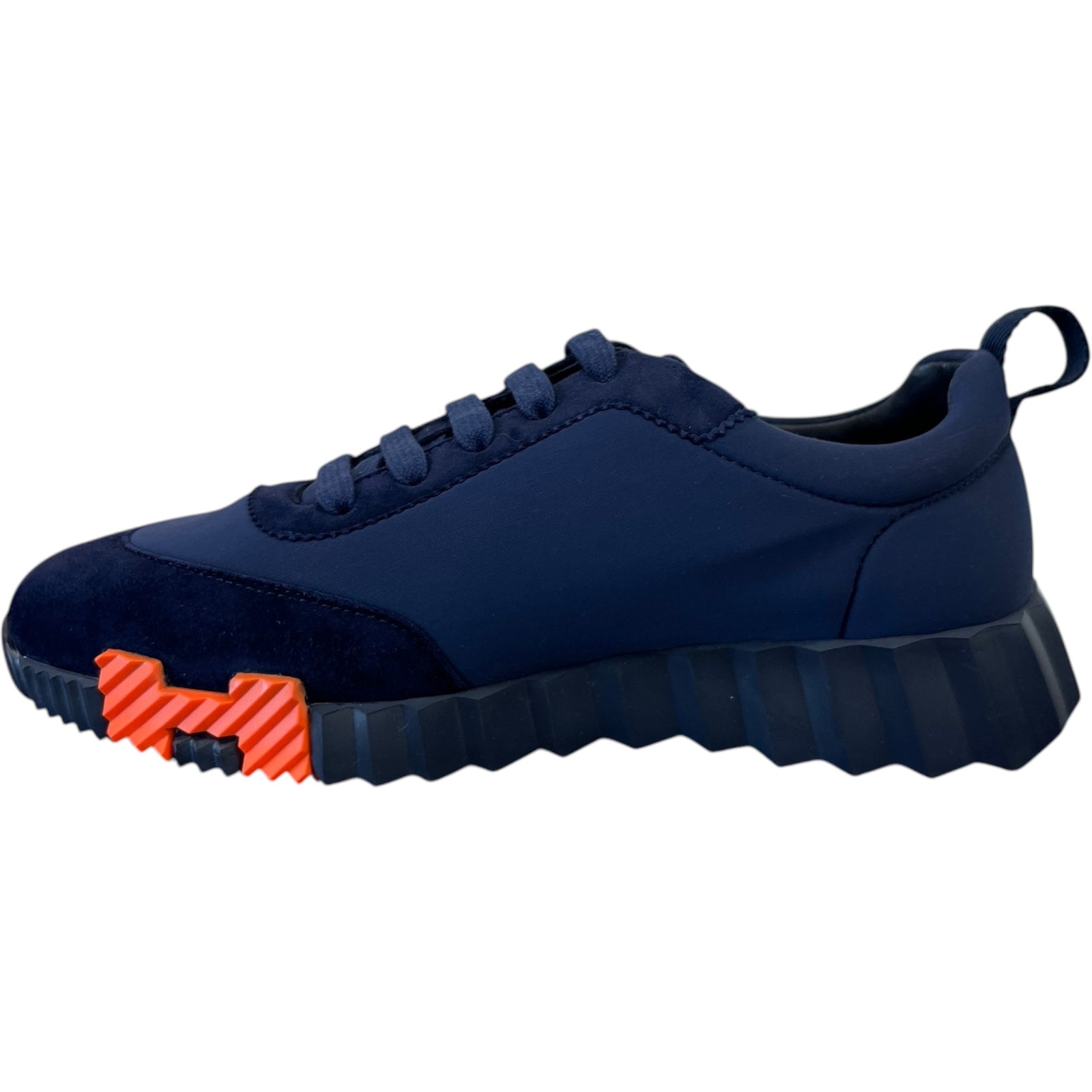 Women's Bouncing Sneakers Low Trainers Navy Size EU 36 / UK 3 - Photo 2