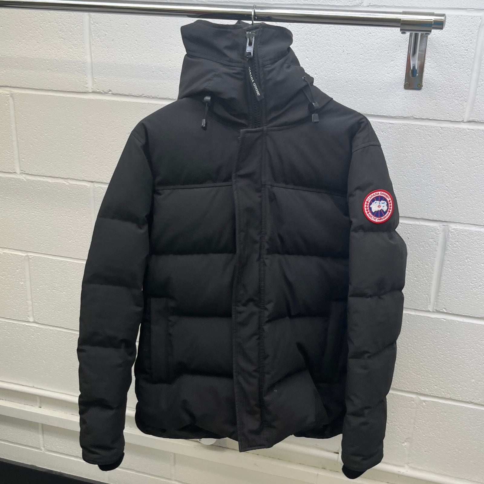 Men's MacMillan Parka Down Jacket Black Size L - Photo 8