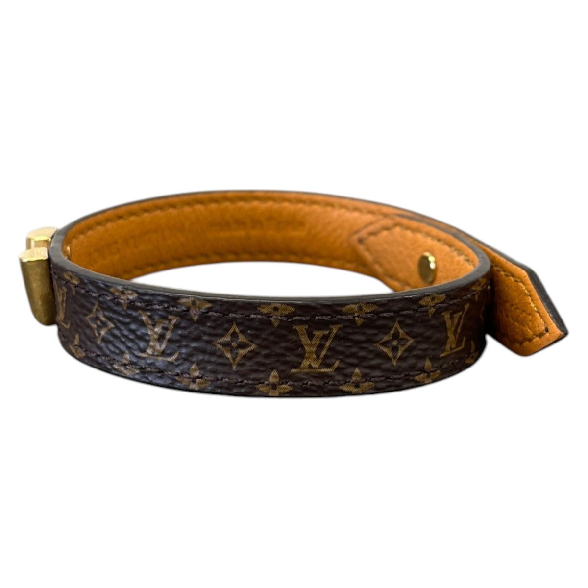 Women's Monogram Essential V Bracelet Brown - Photo 4