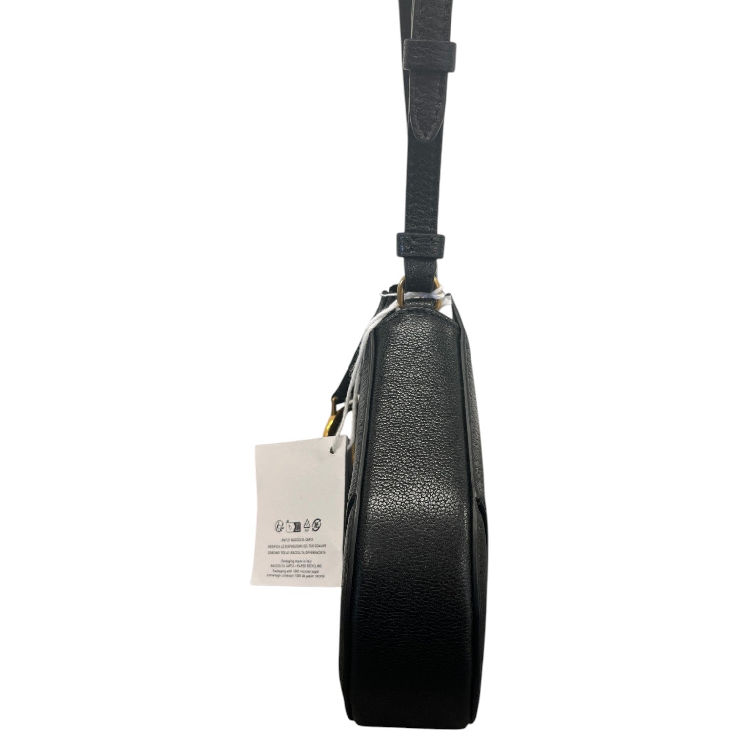 Women's Saddle Pouch Bag Black - Photo 7