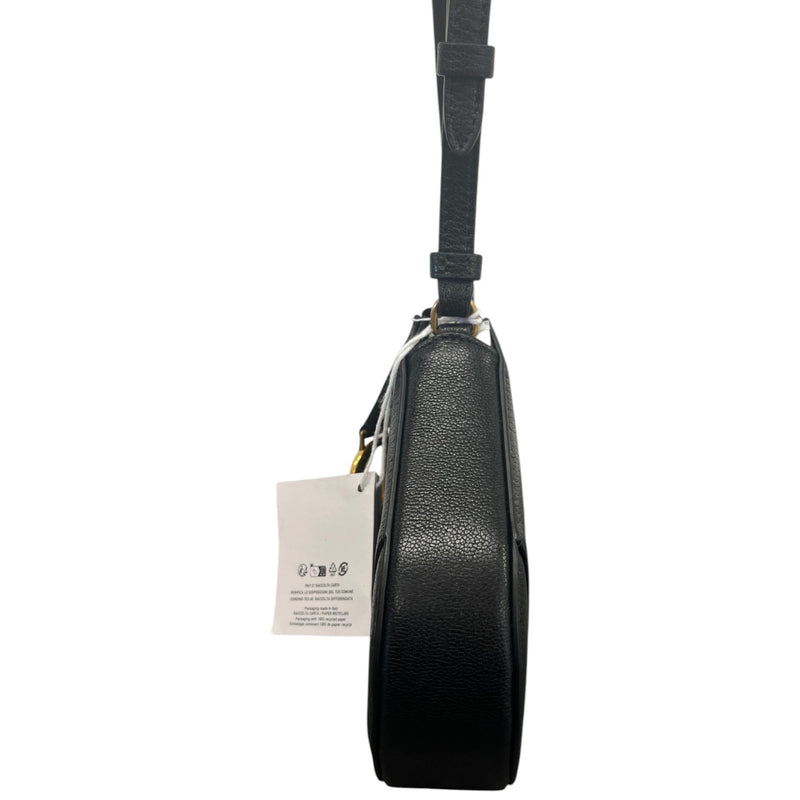 Women's Saddle Pouch Bag Black
