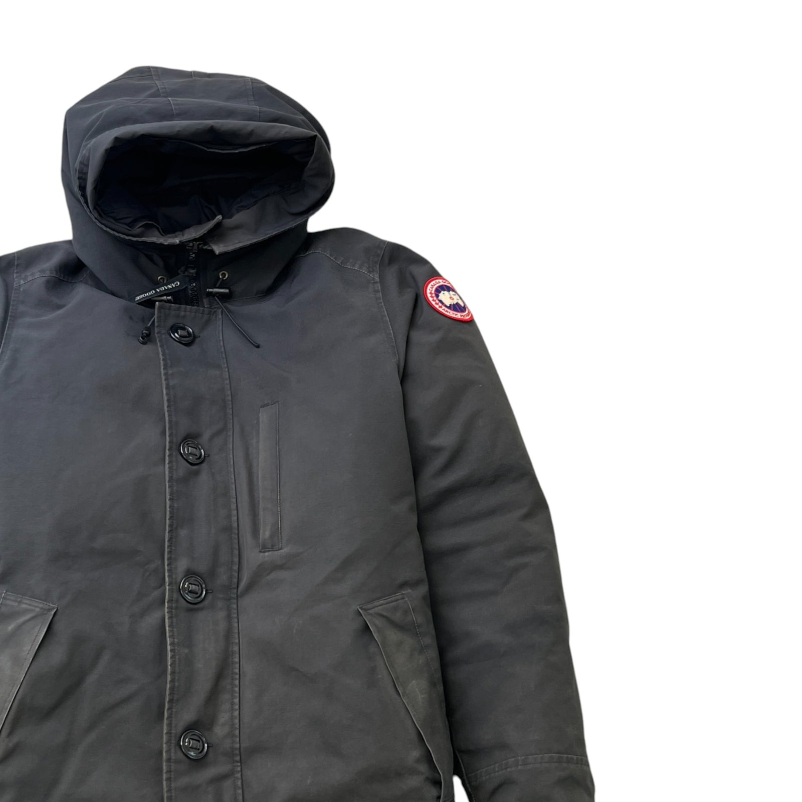Men's Chateau Parka Down Jacket Black Size M - Photo 3
