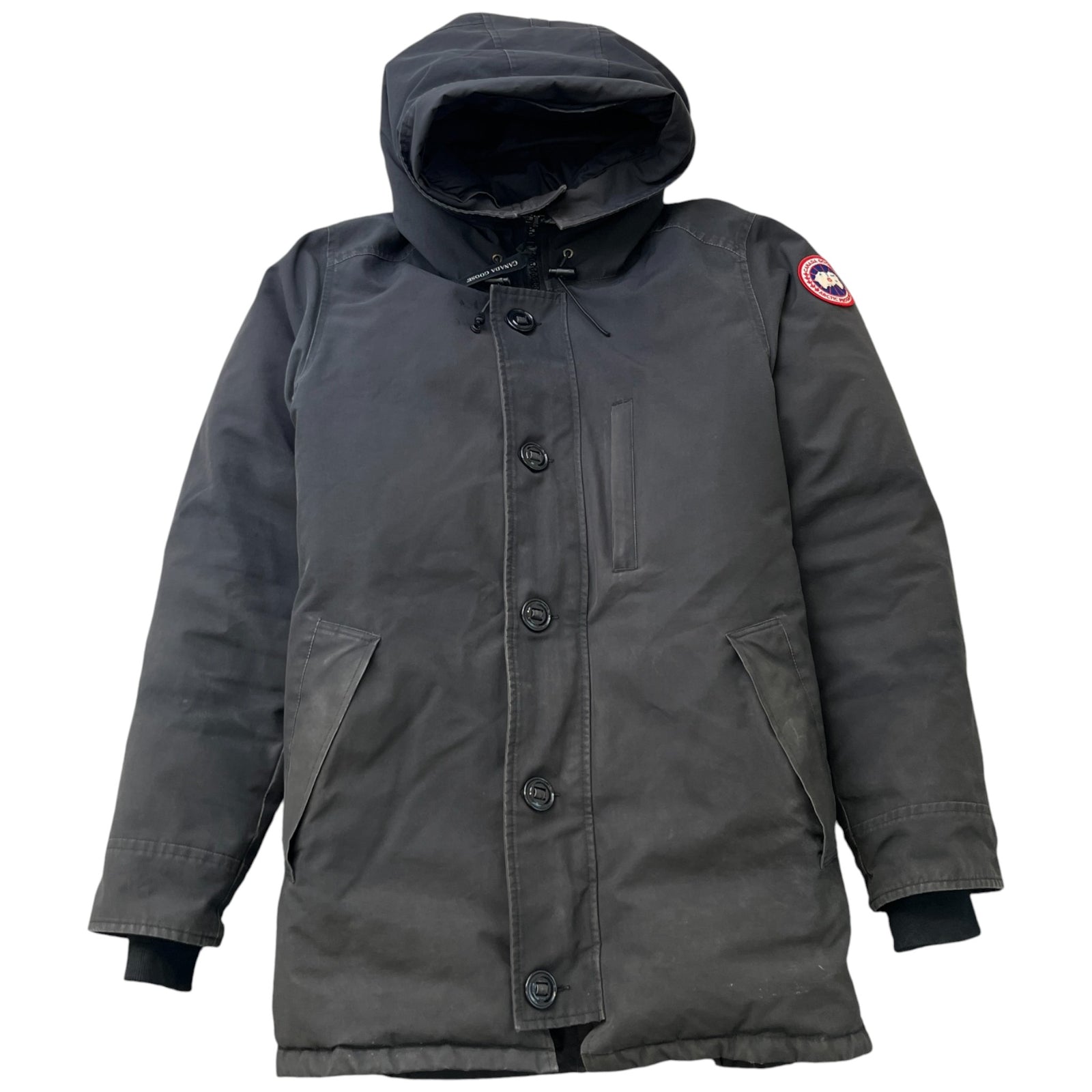 Men's Chateau Parka Down Jacket Black Size M - Photo 1