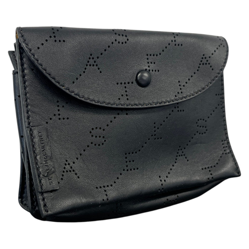 Women's Small Perforated Belt Bag Black