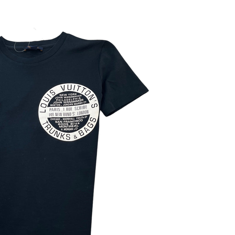 Women's Trunks & Bags Logo Print T-Shirt Black Size S / UK 8
