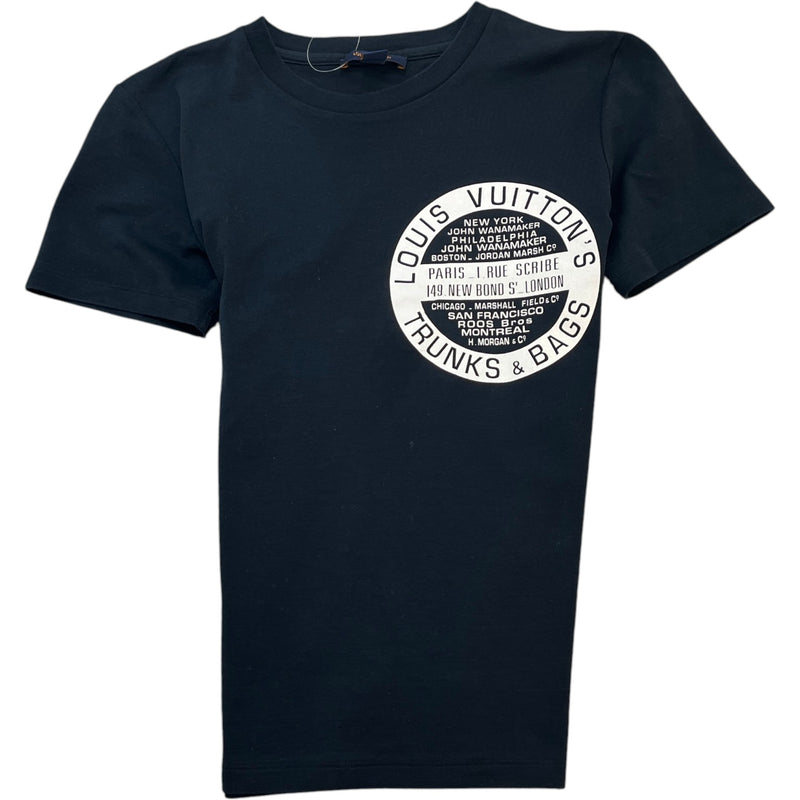 Women's Trunks & Bags Logo Print T-Shirt Black Size S / UK 8