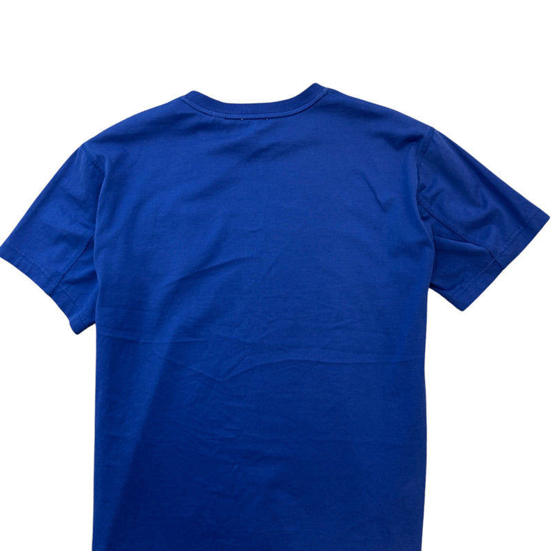 Men's Logo Graphic T-Shirt Blue Size XXS