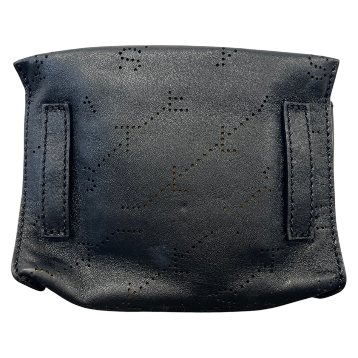 Women's Small Perforated Belt Bag Black - Photo 2