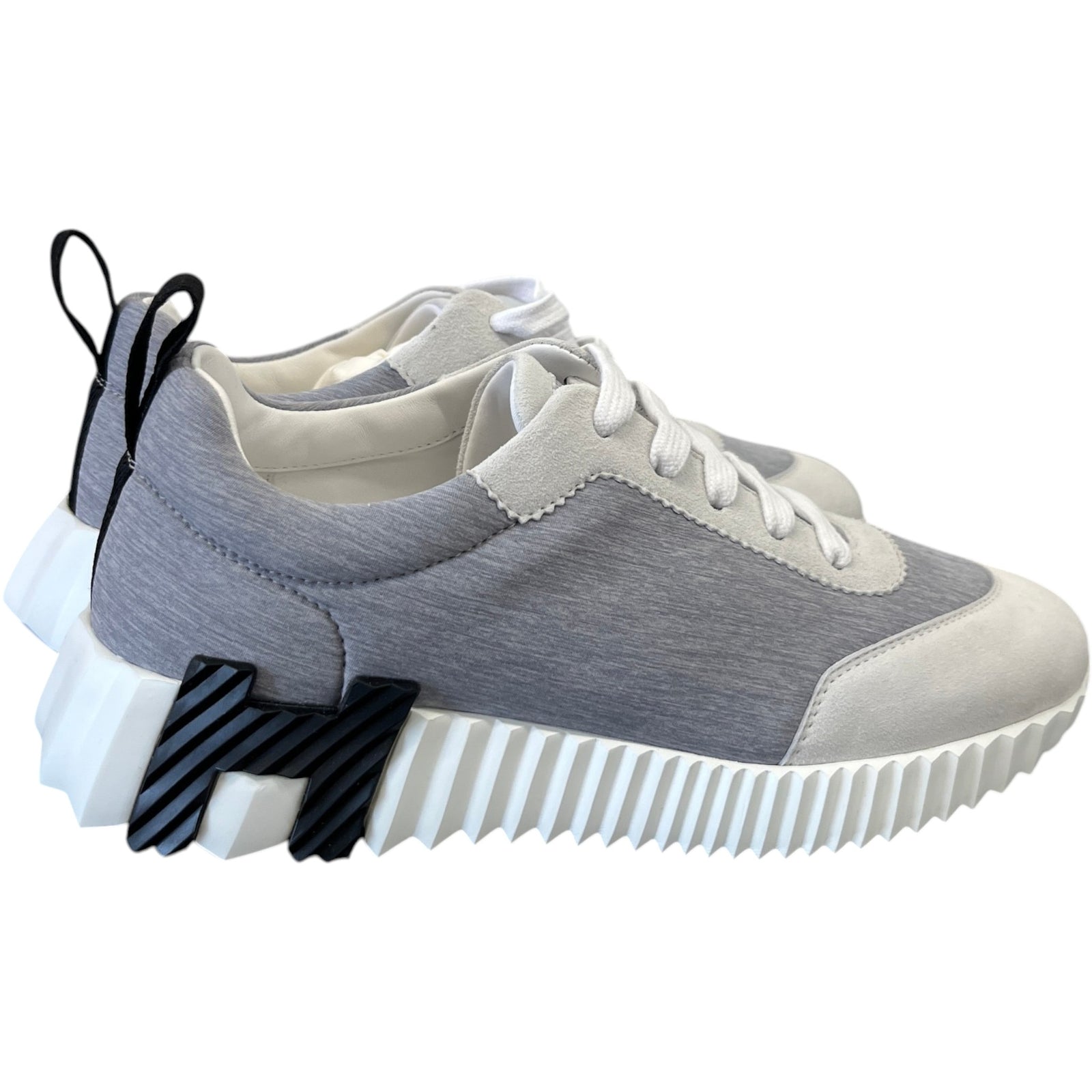 Women's Femme Bouncing Low Trainers Grey Size EU 35.5 / UK 2.5 - Photo 8