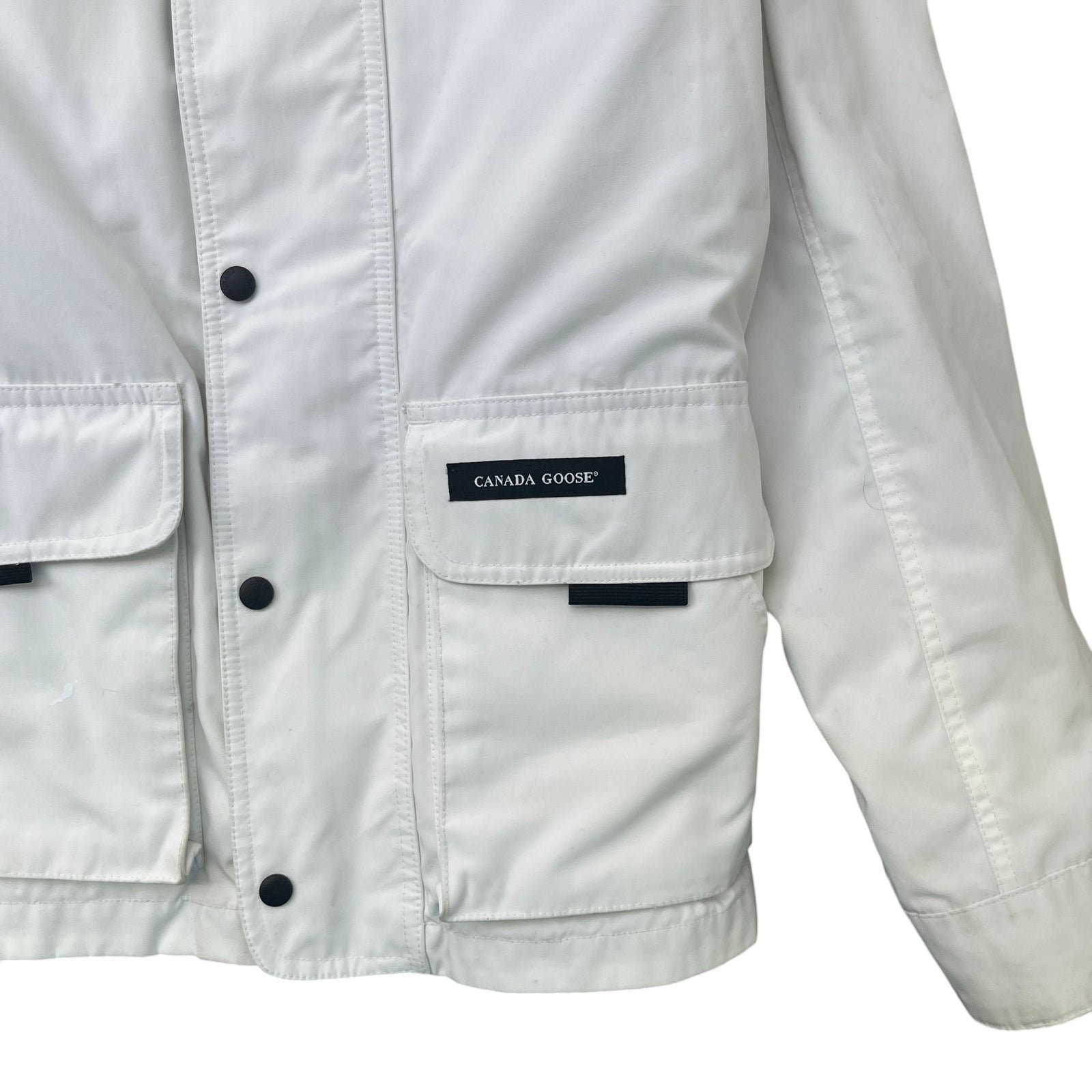 Men's Lockeport Jacket White Size XS - Photo 6