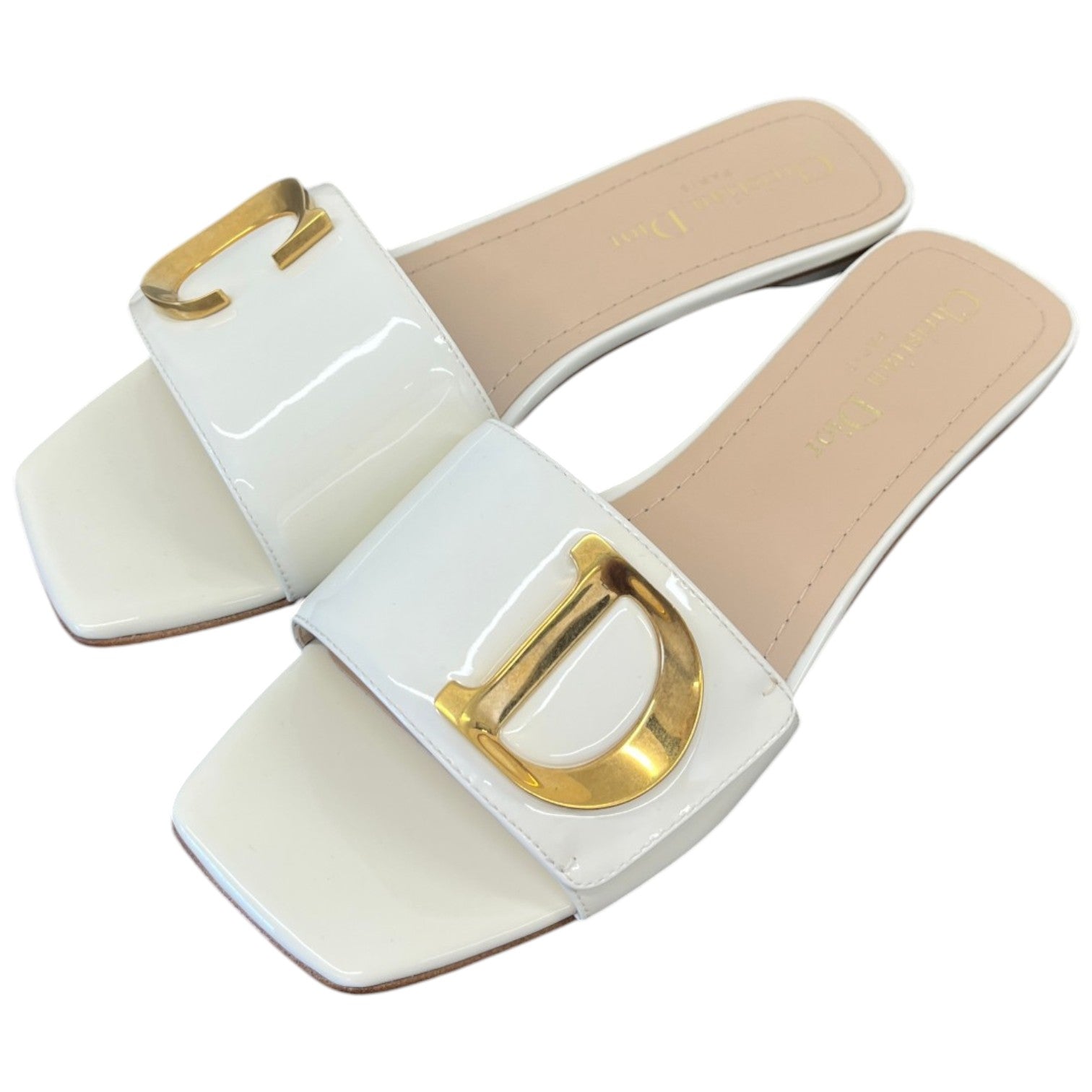 Women's C'Est Dior Slides White Size EU 36 / UK 3 - Photo 9