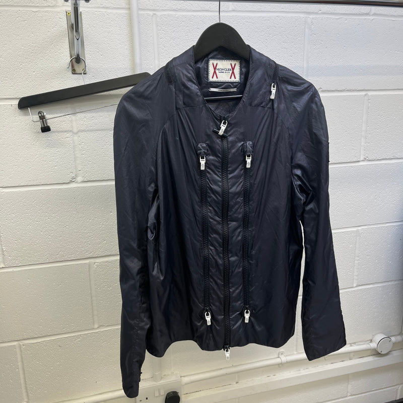 Men's Biker Jacket Navy Size 1 / S