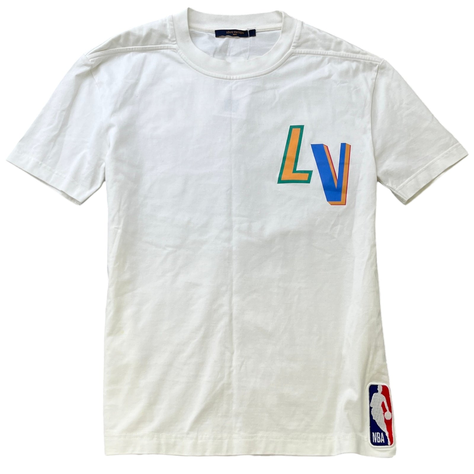 Men's X NBA T-Shirt White Size XS - Photo 1