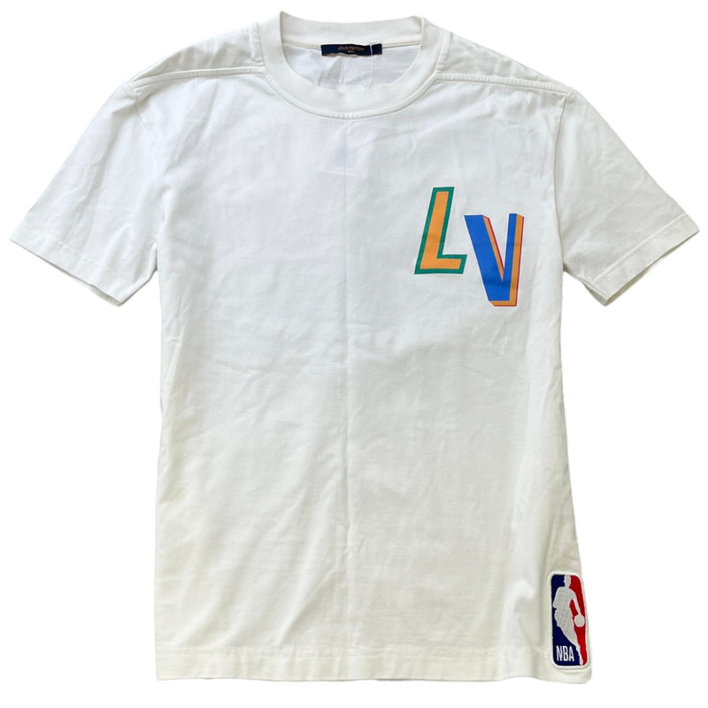 Men's X NBA T-Shirt White Size XS