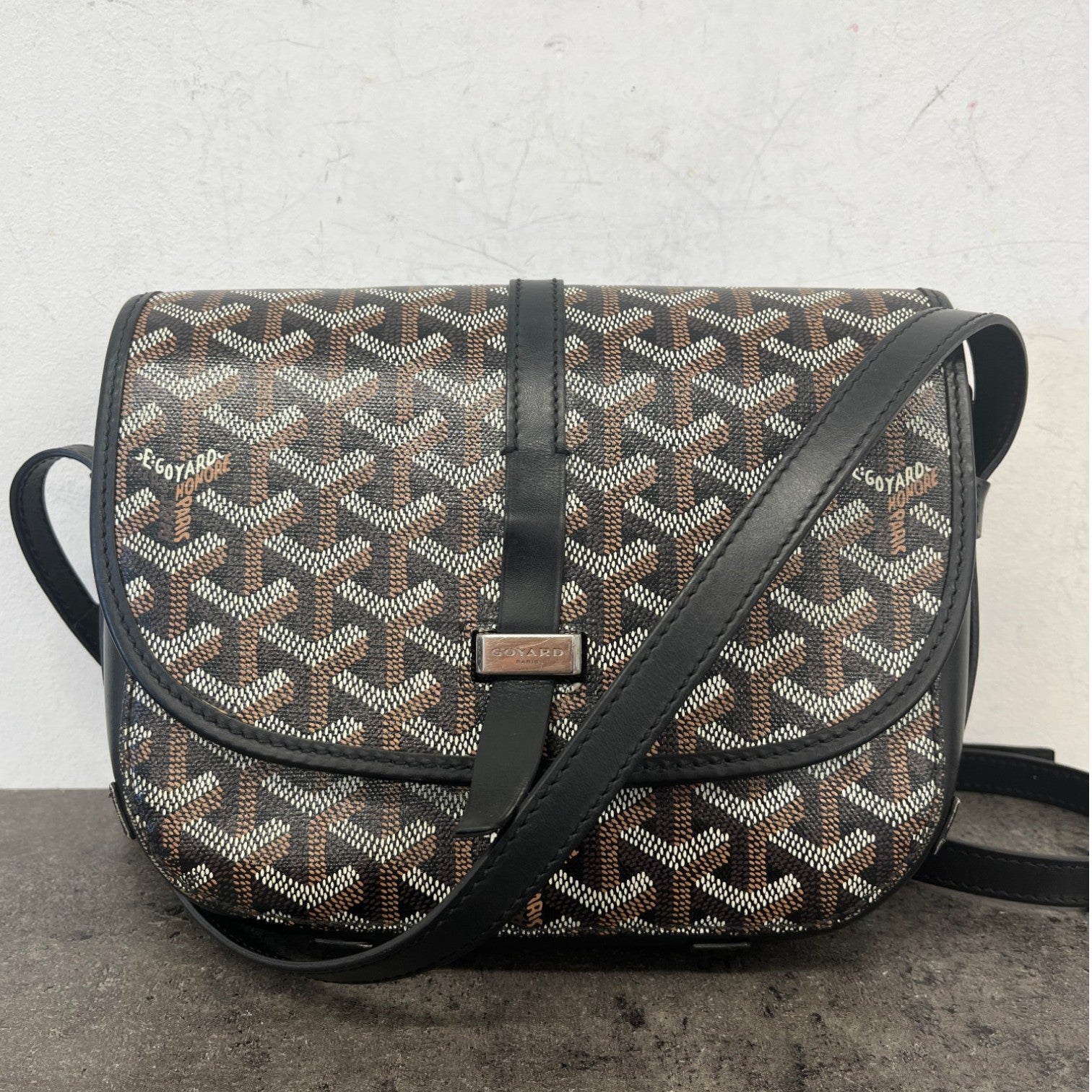 Men's Belvedère Pm Messenger Bag Black - Photo 13