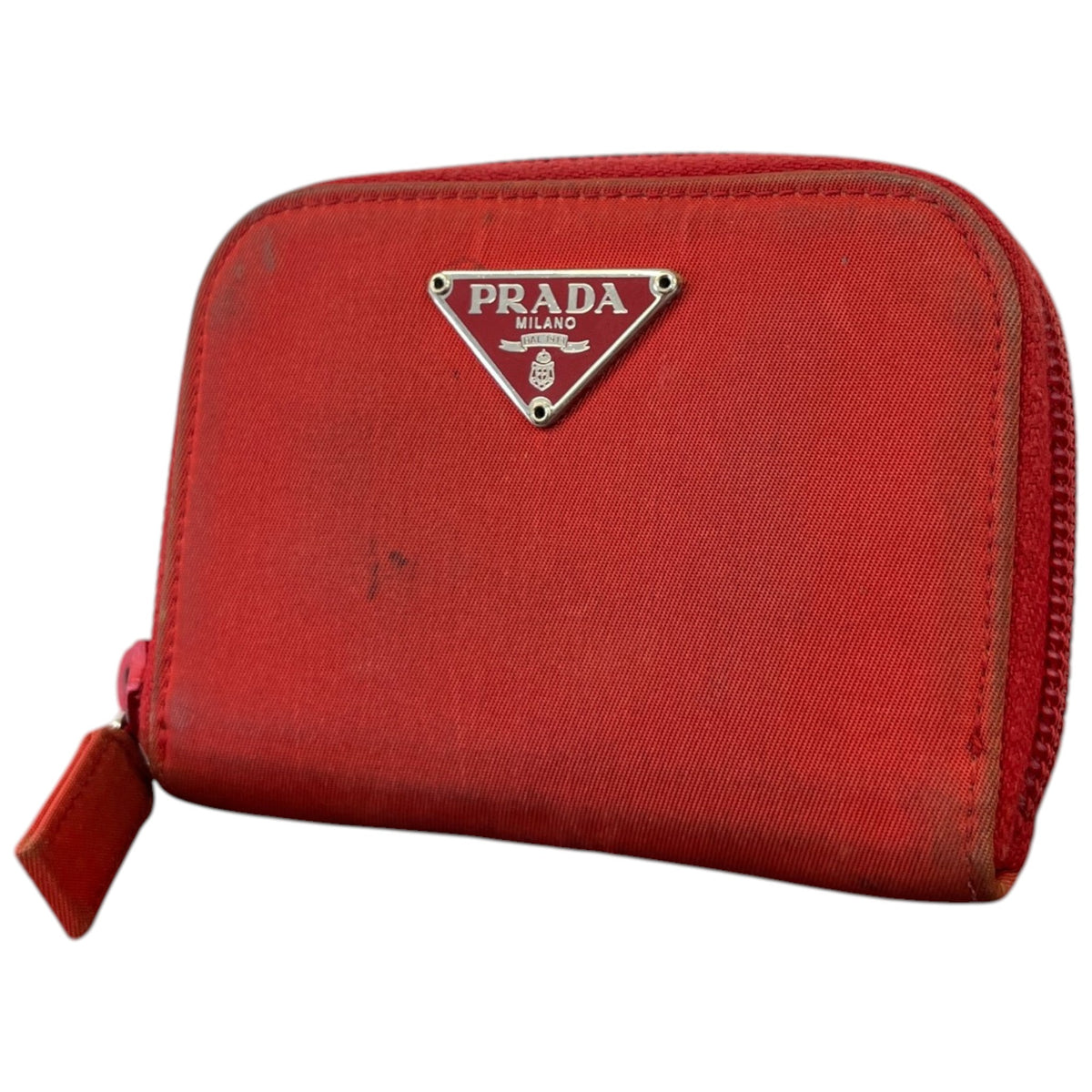 Women's Plaque Logo Purse Red - Photo 4