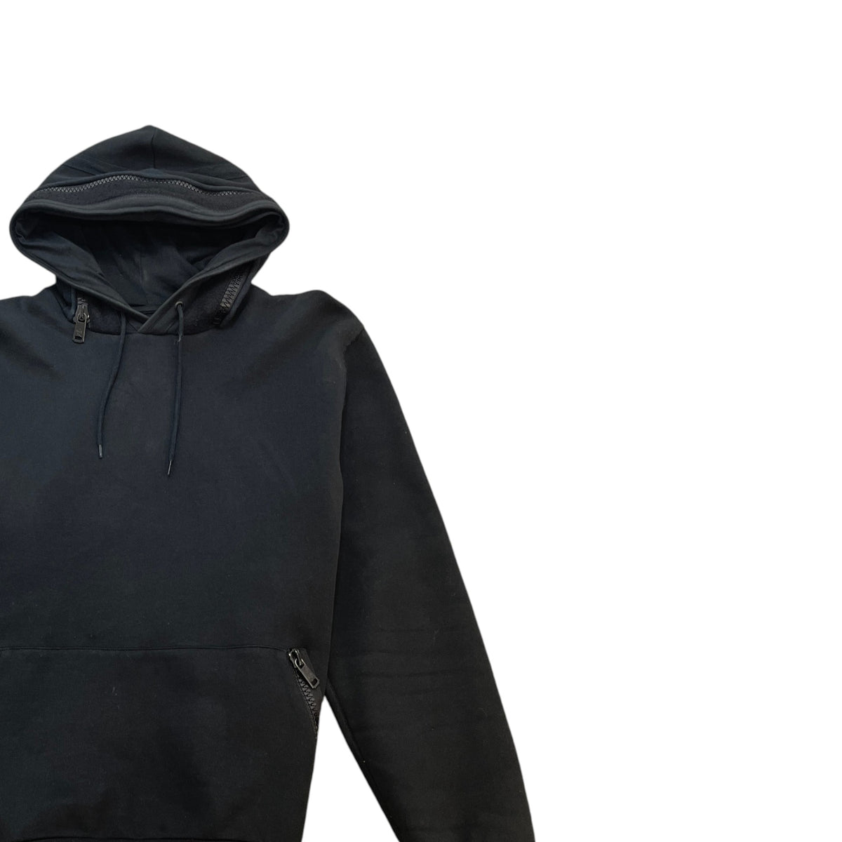 Men's N2B Zip Hoodie Black Size M - Photo 3