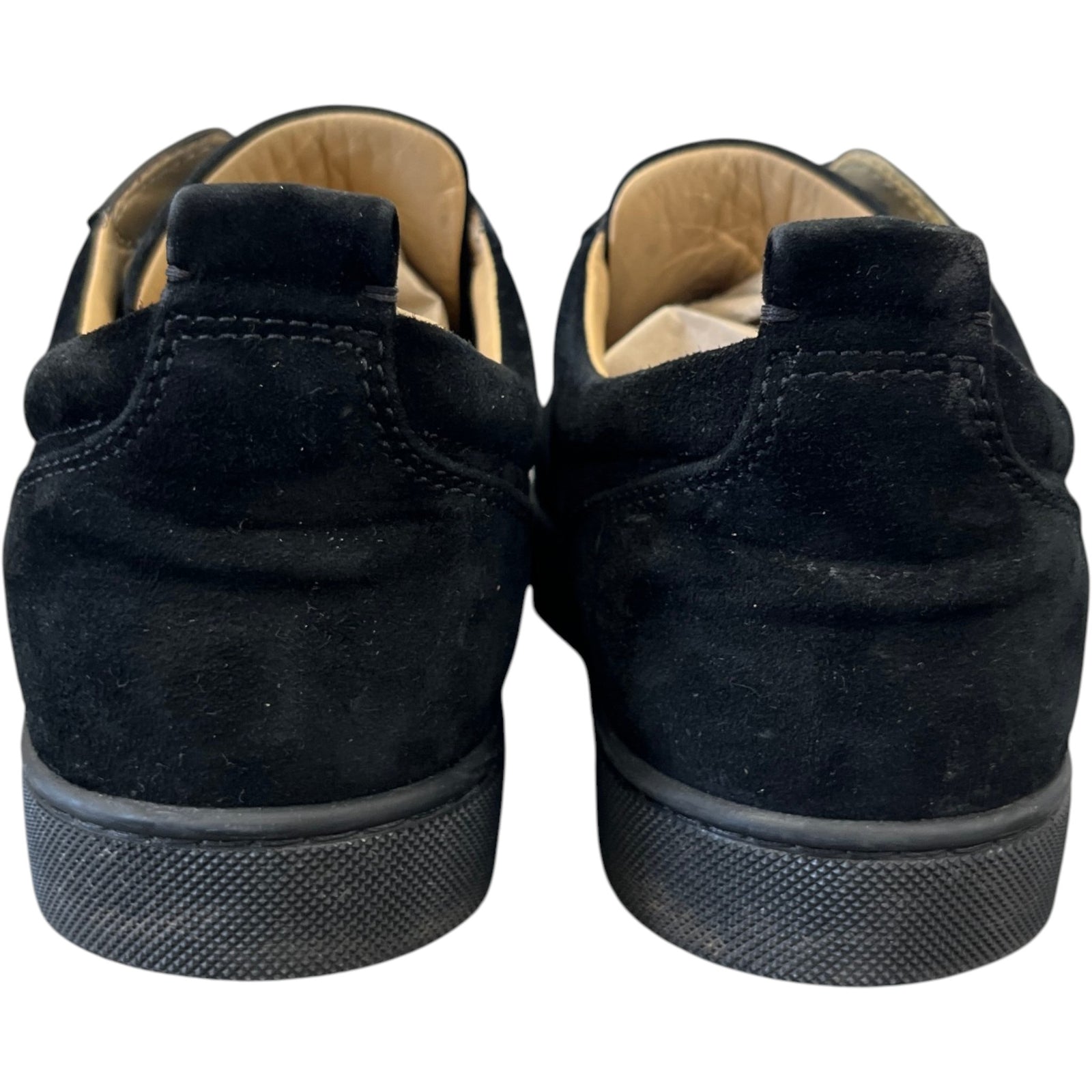 Men's Louis Junior Spikes Low Trainers Black Size EU 42.5 / UK 8.5 - Photo 7