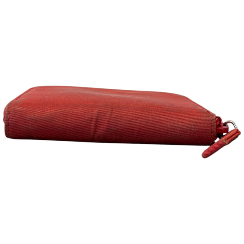 Women's Plaque Logo Purse Red