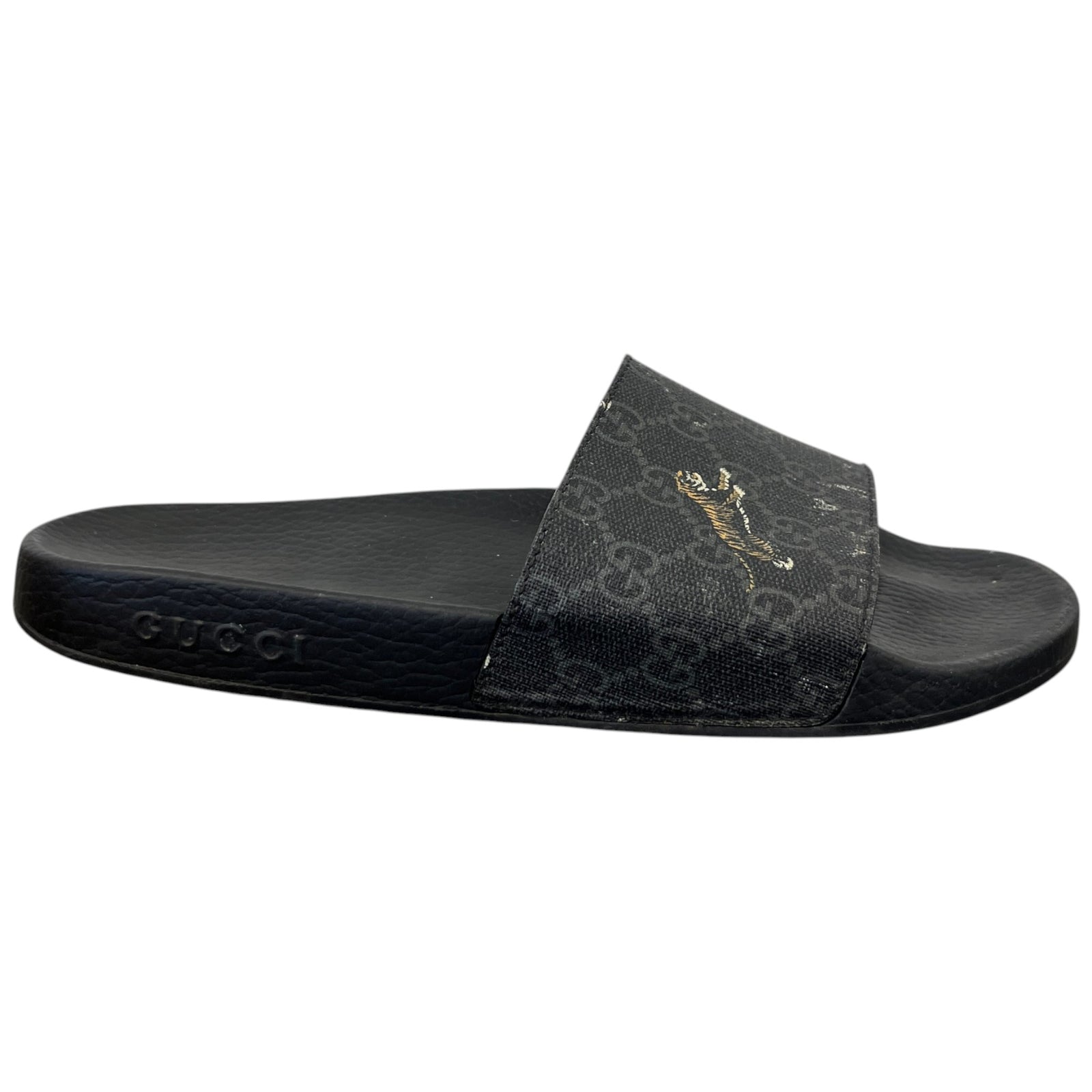 Men's Gg Supreme Tigers Slides Black Size EU 41 / UK 7 - Photo 1